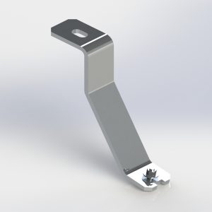 350428 - CROSSARM MOUNTING BRACKET FOR USA TYPE 22kV BORIC ACID FUSE AND POWDER FILLED FUSE