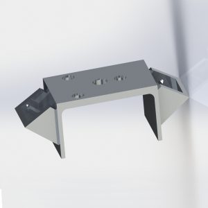350434 - TYPE 54R - MOUNTING BRACKET SWITCH & OPERATING HANDLE CONCRETE POLE