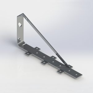 351657 - 630A SINGLE POLE FSD POLE MOUNTING BRACKET